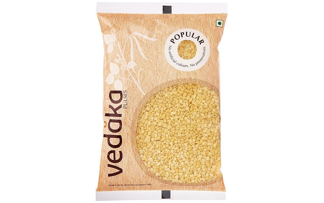 Vedaka Popular Moong Dal    Pack  1 kilogram